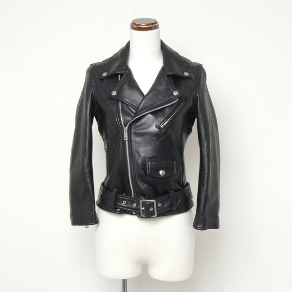 美品 size190 vintage leather riders jacket
