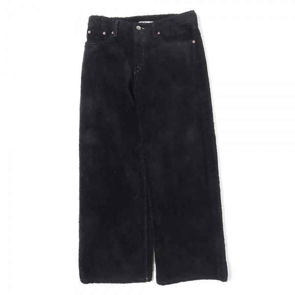 FUZZY LOW-RISE BUGGY PANTS (22AW19PT203) | doublet / パンツ (MEN ...