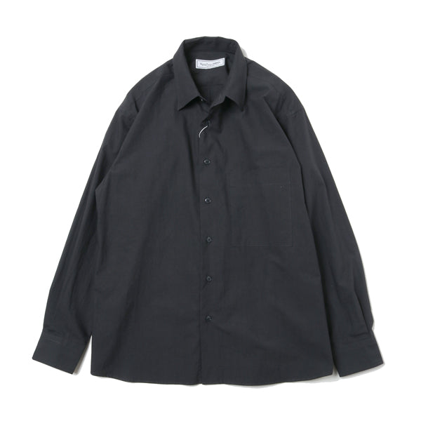 Lサイズ FRENCH FRONT REGULAR COLLAR SHIRT universal products