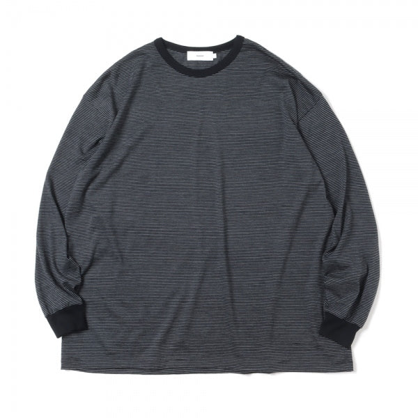 Wool Border L/S Tee (GU223-70097B) | Graphpaper / カットソー (MEN