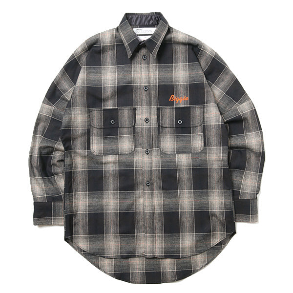 Biggie Wool Shirt (19AW S-1) | DAIRIKU / シャツ (MEN) | DAIRIKU ...