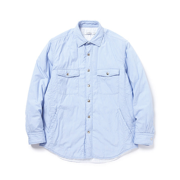 WORKER PUFF SHIRT JACKET COTTON TYPEWRITER (J3421) | nonnative