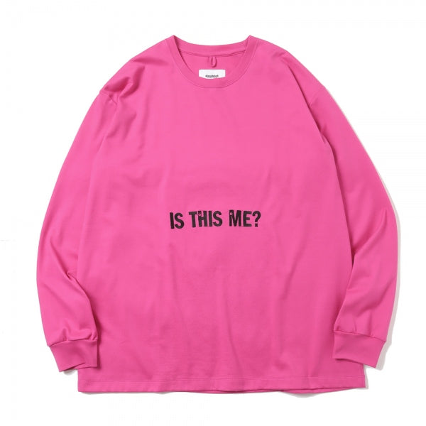 IS THIS ME? LONG SLEEVE T-SHIRT (22AW74CS254) | doublet / カットソー (MEN) |  doublet正規取扱店DIVERSE