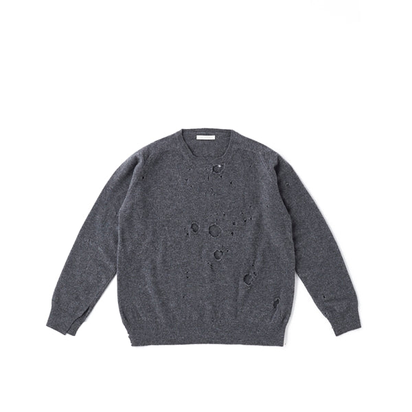 DISTRESSED RAM WOOL SWEATER (KN05) | DIVERSE / トップス (MEN