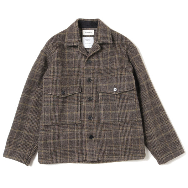 CPO SHIRTS ORGANIC SUFFOLK TWEED SHAGGY (A20C-01SH01C) | MARKAWARE