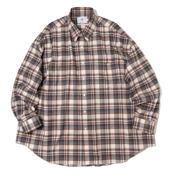 THOMAS MASON for GP Check Oversized B.D Shirt (GM203-50181