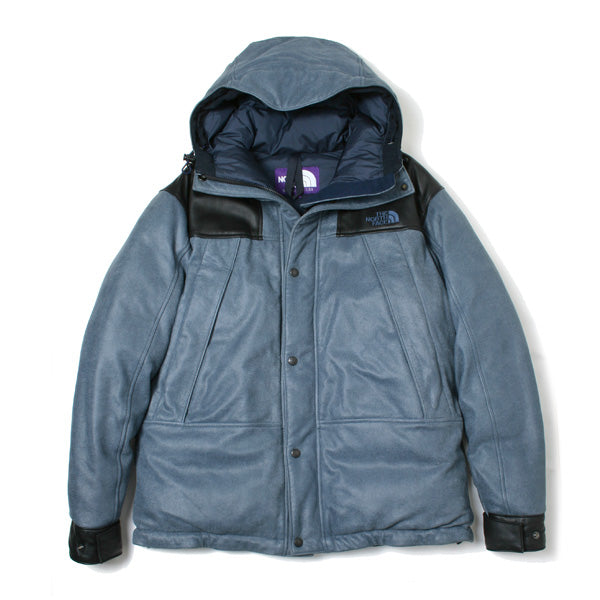 Mountain Down Leather Jacket (ND2867N) | THE NORTH FACE PURPLE 