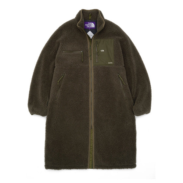 Wool Boa Fleece Field Coat (NA2251N) | THE NORTH FACE PURPLE LABEL ...