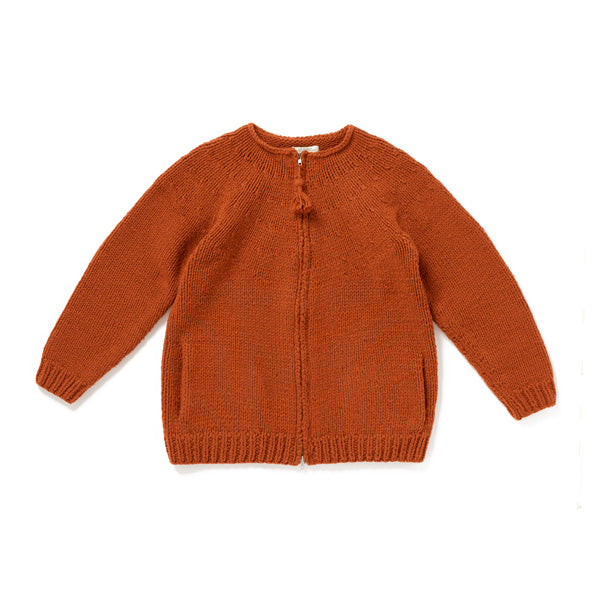 ZIP UP CREW-NECK SWEATER (182OJ-KN08) | OLD JOE & CO. / トップス