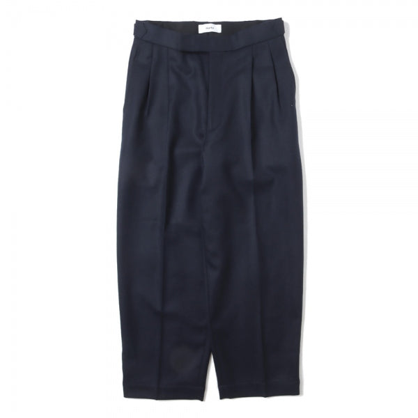 OFFICER PANTS 2TUCK WIDE WOOL SOFT SERGE (M22C-07PT01C) | marka / パンツ (MEN)  | marka正規取扱店DIVERSE