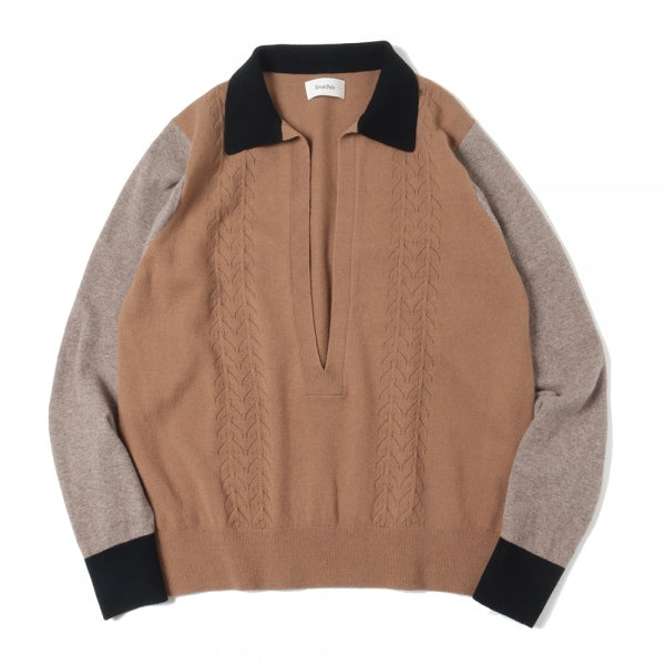 V Neck L/S Knit