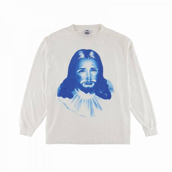 B&R-LS TEE/CLOWN./WHITE (SM-A22-0000-069) | Saint Mxxxxxx