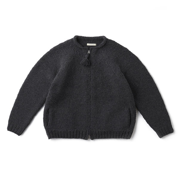 ZIP UP CREW-NECK COWCHAIN (192OJ-KN01) | OLD JOE & CO. / トップス