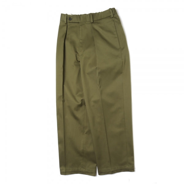 CLASSIC FIT TROUSERS ORGANIC COTTON TWILL (A22D-03PT02C) | MARKAWARE / パンツ  (MEN) | MARKAWARE正規取扱店DIVERSE