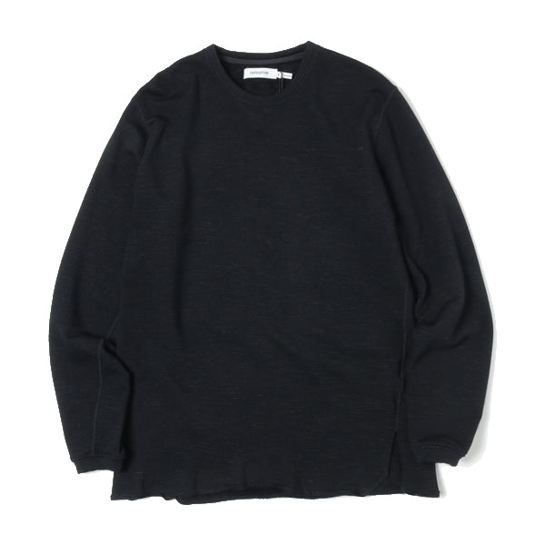 DWELLER L/S TEE W/N/P HEAVY JERSEY Mt.Breath Wool (C3808