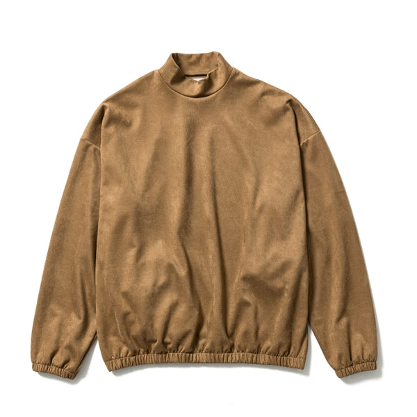 SYNTHETIC SUEDE MOCK NECK (21AW-CSL-001) | Sasquatchfabrix