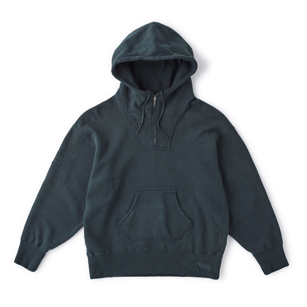 PATINA COTTON SWEAT HOODIE (SCAR FACE) (222OJ-CT01) | OLD JOE & CO. / トップス  (MEN) | OLD JOE & CO.正規取扱店DIVERSE