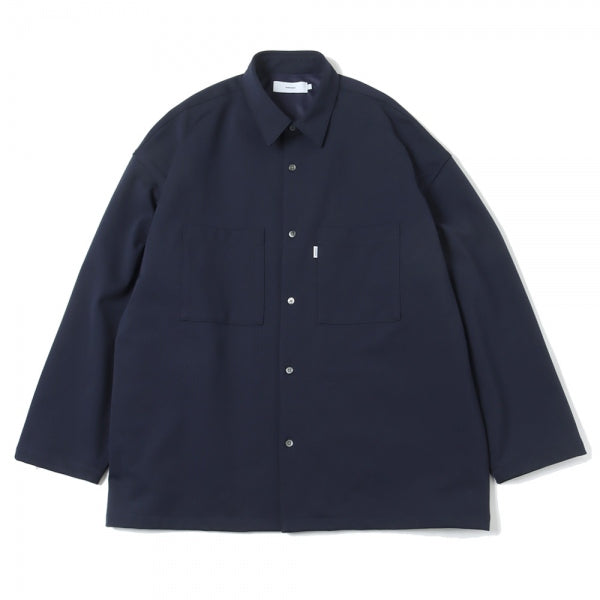 Ripstop Jersey L/S Oversized Box Shirt (GM224-50002) | Graphpaper ...