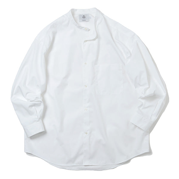 THOMAS MASON for GP Oversized Band Collar Shirt (GM204-50228B) | Graphpaper  / シャツ (MEN) | Graphpaper正規取扱店DIVERSE