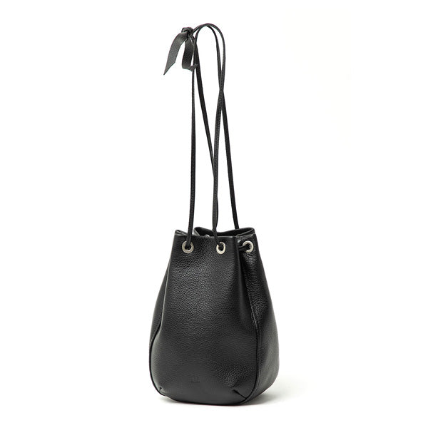 DRAWSTRING POUCH SHRINK LEATHER (HB-BG3901) | hobo / バッグ (MEN