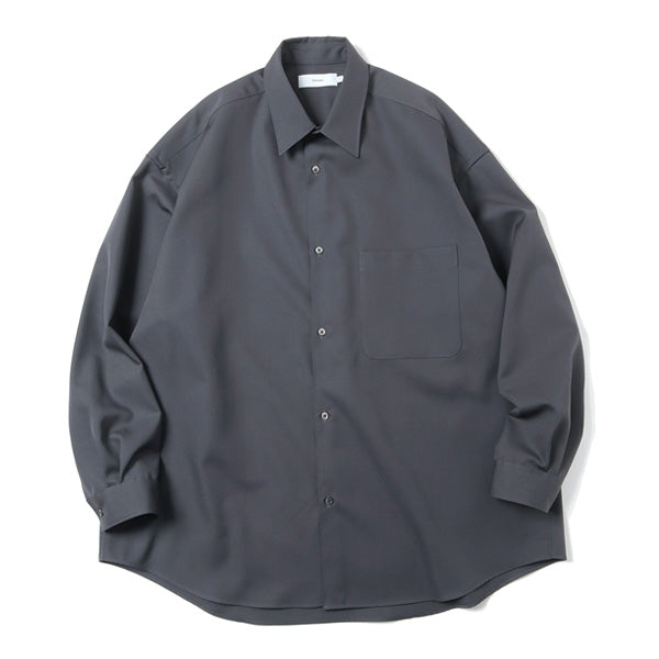 Vist Wool Oversized L/S Regular Collar Shirt (GM214-50009) | Graphpaper /  シャツ (MEN) | Graphpaper正規取扱店DIVERSE