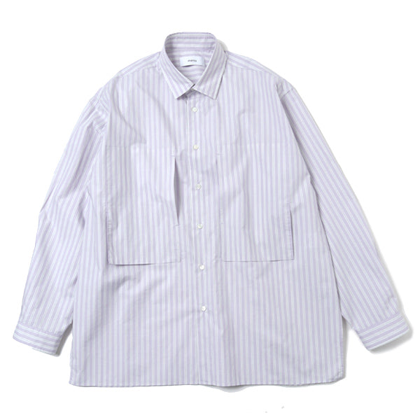 PATCH POCKET SHIRT ORGANIC COTTON TYPEWRITER (M21A-10SH01C