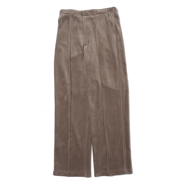 ORGANIC COTTON VELOUR PANTS (A22SP02CV) | AURALEE / パンツ (MEN