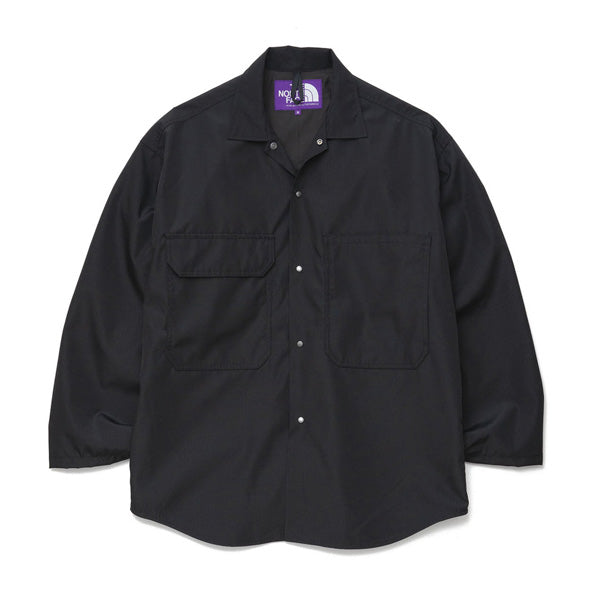THE NORTH FACE PURPLE LABE Polyester Wool Ripstop Trail Shirt 