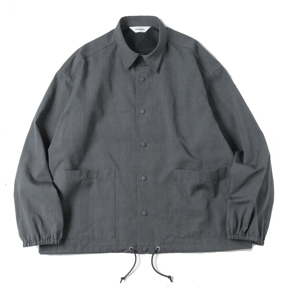 DIGAWEL(ディガウェル)】Coach L/S Shirt jacket (DWWA029) | DIGAWEL