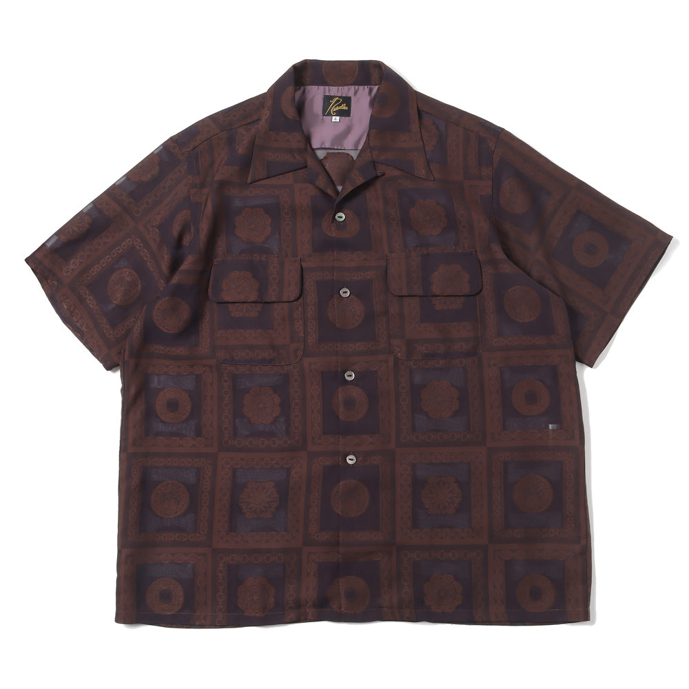 S/S Classic Shirt - PE/R Chain Border Jq. (MR135) | NEEDLES