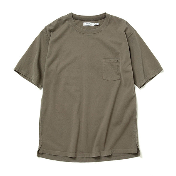 nonnative (ノンネイティブ) DWELLER S/S TEE COTTON JERSEY OVERDYED