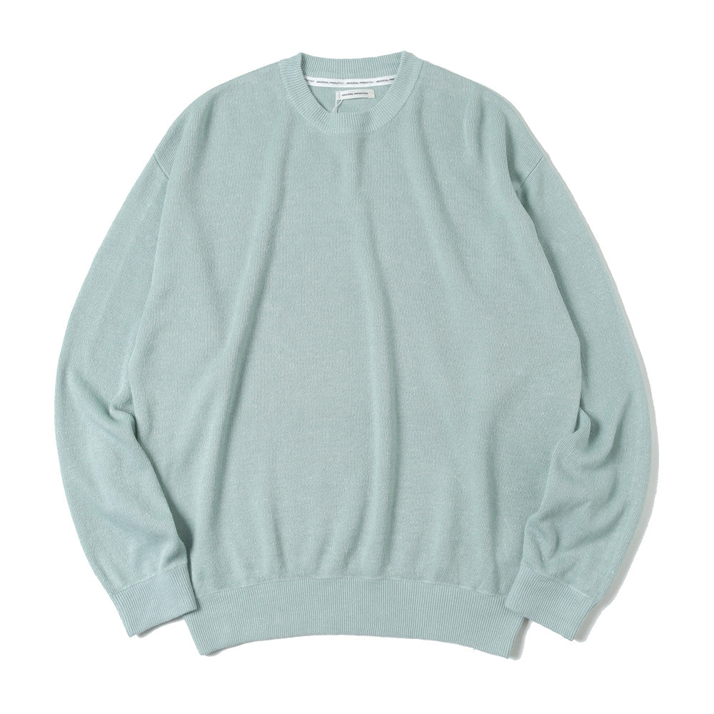 UNIVERSAL PRODUCTS (ユニバーサルプロダクツ) HEMP CREW NECK KINT