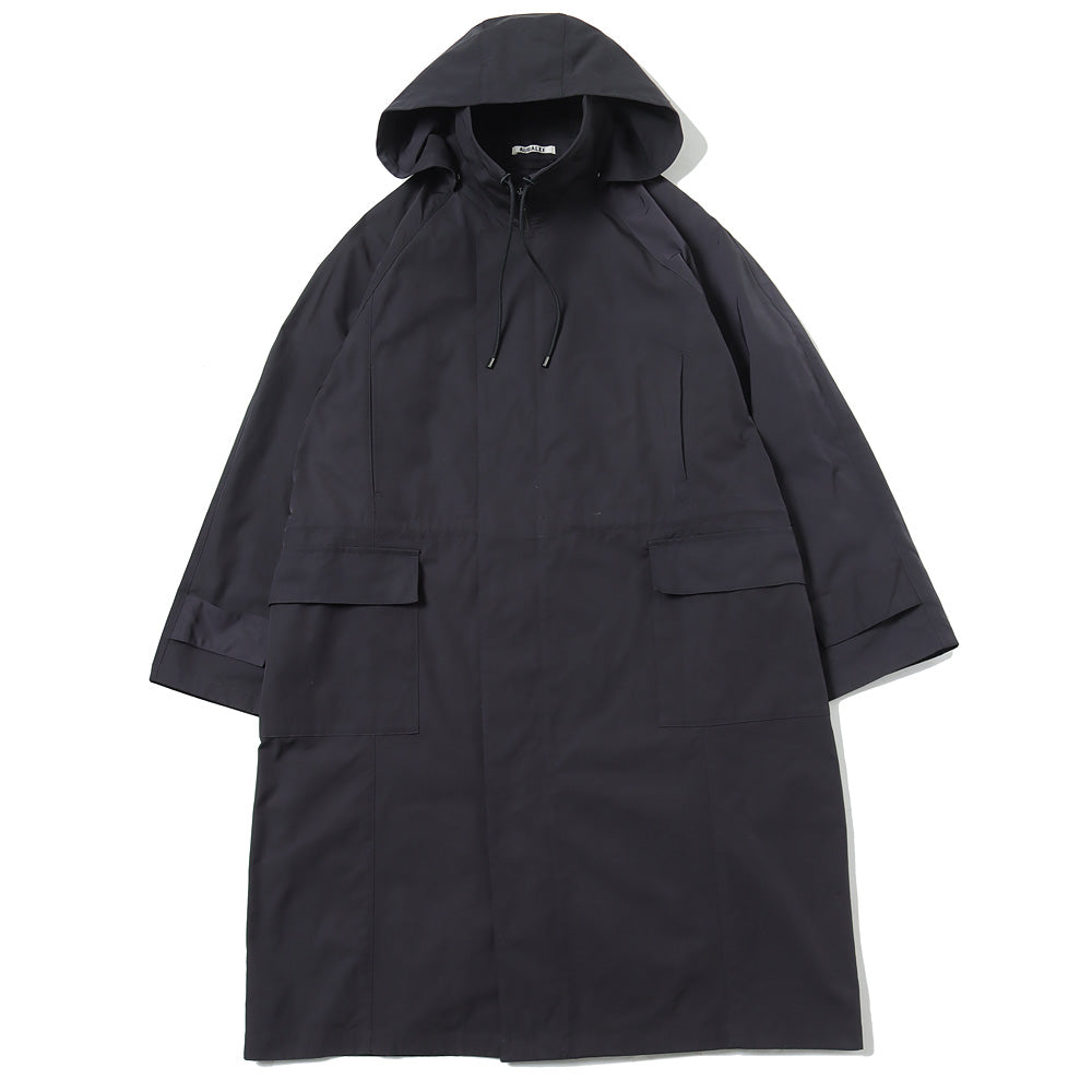 HIGH DENSITY COTTON POLYESTER CLOTH HOODED COAT (A23SC01PC 