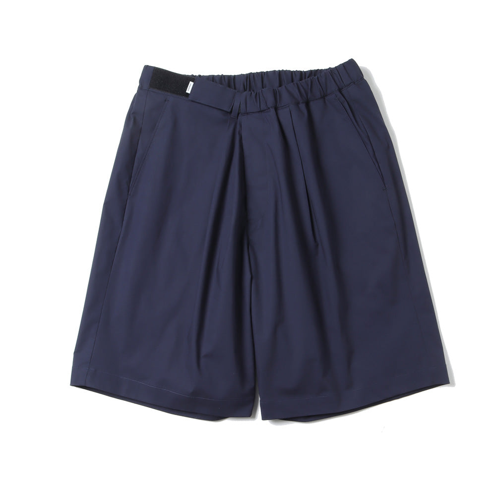 Graphpaper) Stretch Typewriter Wide Chef Shorts (GM231-40197B) | Graphpaper  / ショートパンツ (MEN) | Graphpaper正規取扱店DIVERSE