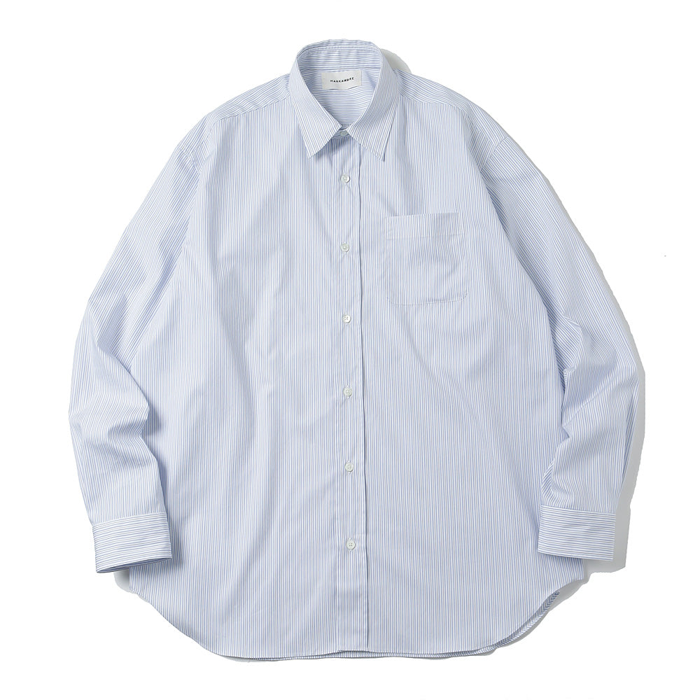 MARKAWARE(マーカウェア) - HUGE SHIRT SOKTAS ORGANIC COTTON STRIPE