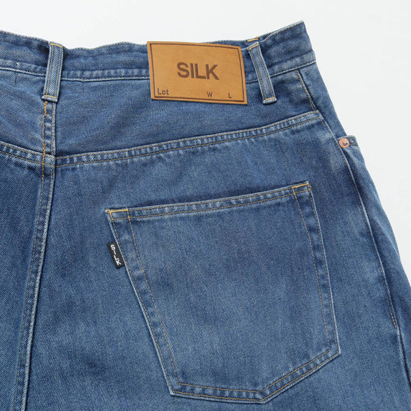 MARIONETTE SILK DENIM PANTS