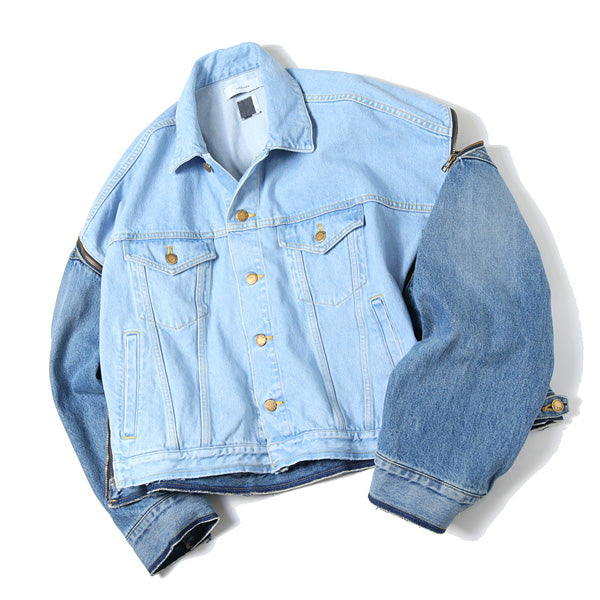 ZIPPER DENIM JACKET