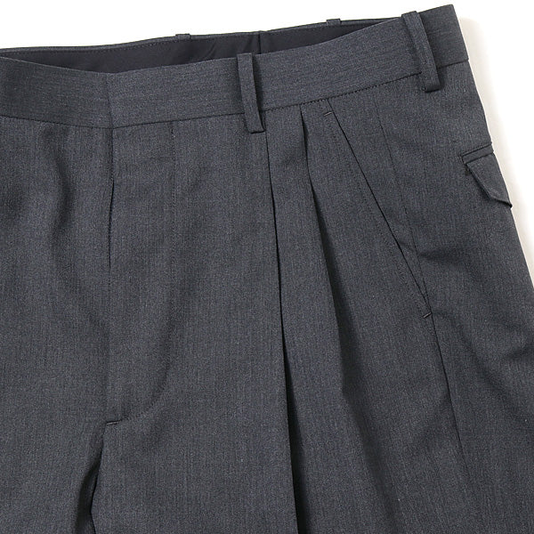 WOOL SILK TROPICAL WIDE SLACKS (A9SP02WT) | AURALEE / パンツ (MEN 