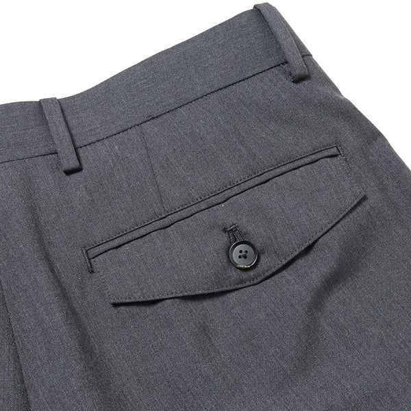 WOOL SILK TROPICAL WIDE SLACKS (A9SP02WT) | AURALEE / パンツ (MEN 