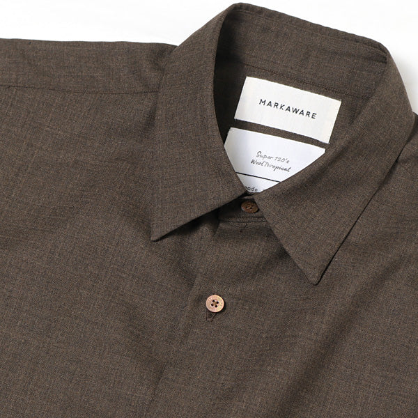 REGULAR COLLAR SHIRTS COMFORT FIT SUPER120s WOOL