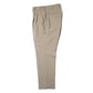 DOUBLE PLEATED TROUSERS TAPERED WOOL TOROPICAL