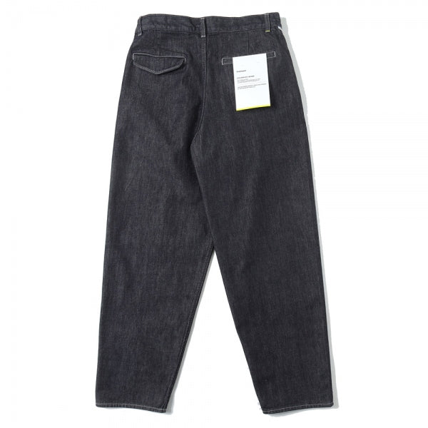 Colorfast Denim Two Tuck Tapered Pants (GU233-40216B) | Graphpaper