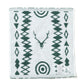 Wash Towel - Cotton Jacquard / Target & Skull