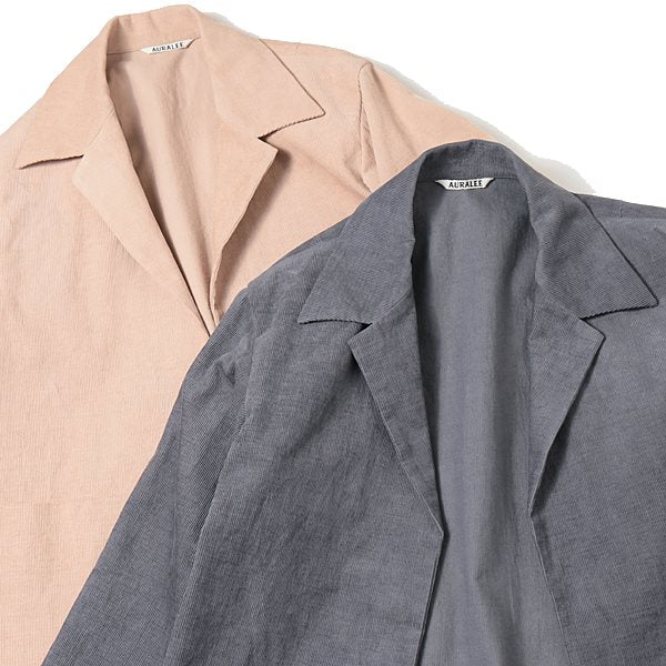 HEMP CORDUROY SHIRTS JACKET (A9SS01HC) | AURALEE / ジャケット (MEN) | AURALEE 正規取扱店DIVERSE