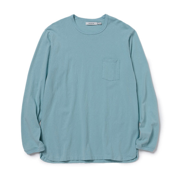 DWELLER L/S TEE COTTON JERSEY HEAVY WEIGHT