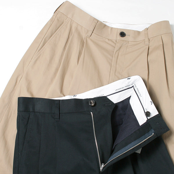 2-TUCK WIDE CHINO PANTS