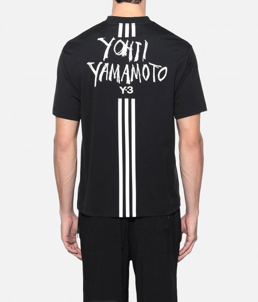 Y-3 Signature Graphic Tee  / BLACK