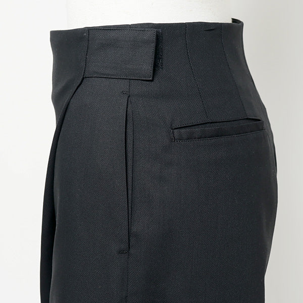 Silk Wool Fold Waisted Pants (GL201-40038) | Graphpaper / パンツ (WOMEN) |  Graphpaper正規取扱店DIVERSE