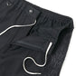 CHAOS EMBROIDERY LINEN TAPERED TROUSERS