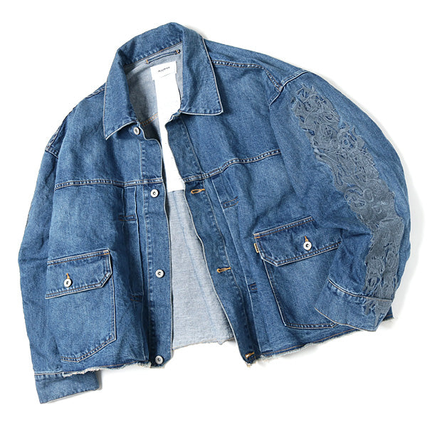 CHAOS EMBROIDERY HEMP DENIM JACKET (20SS13BL100) | doublet / ジャケット (MEN) |  doublet正規取扱店DIVERSE